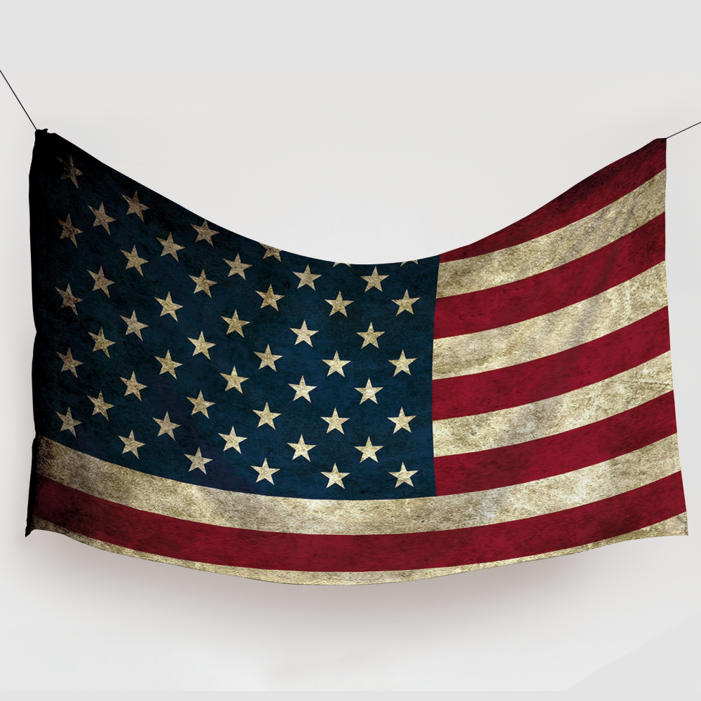Bandeira Estados Unidos EUA USA Grande tecido medida 1,00 x 70 CM
