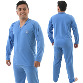 Tubarão - Pijama Masculino Longo