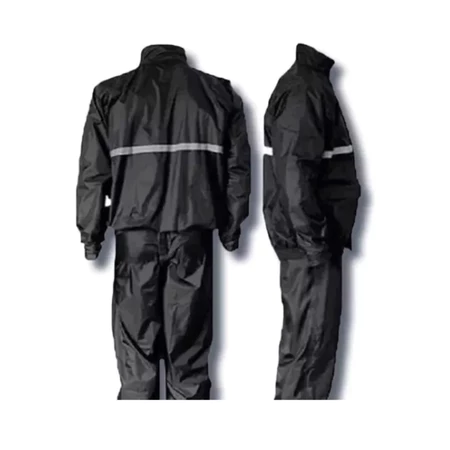 Conjunto Capa De Chuva Roupa Para Motoqueiros Ciclistas Impermeável Calça Jaqueta C Capuz