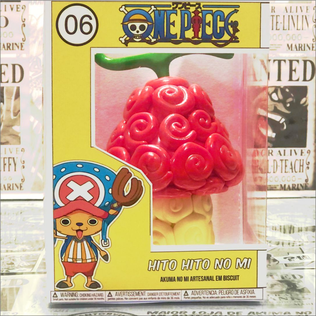 Caixa com frutas do Demônio - One Piece