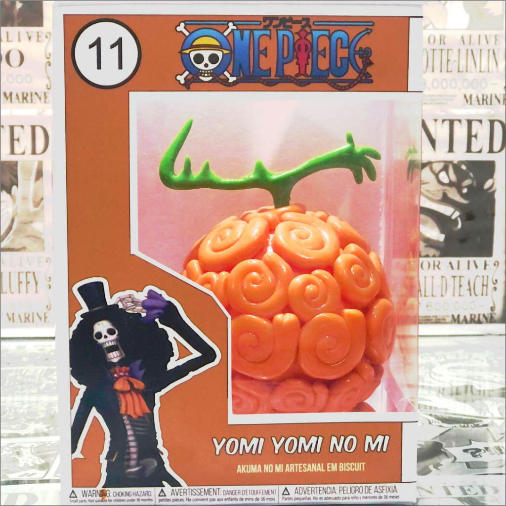 Action Figure -Akuma no mi - Yomi Yomi No Mi + Caixa - One Piece ...