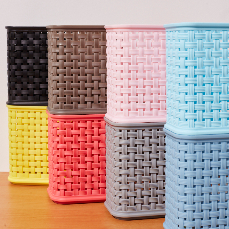 Organizador Organizadores Modular Multiuso Universal Multicolorido PP Medida 10X7X11,5CM Delta Útil Rattan