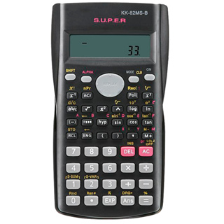 Calculadora Cientifica Caoyueo KK-82MS-D Com 240 Funçoes - Preto