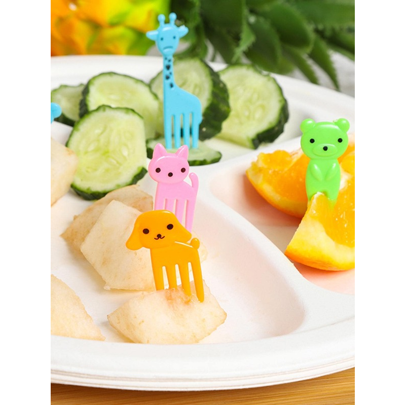 Garfinhos Espetinhos para lancheira infantil | Shopee Brasil