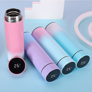 500 ml Garrafa Térmica Garrafa De Água Display Digital Led Temperatura Térmica