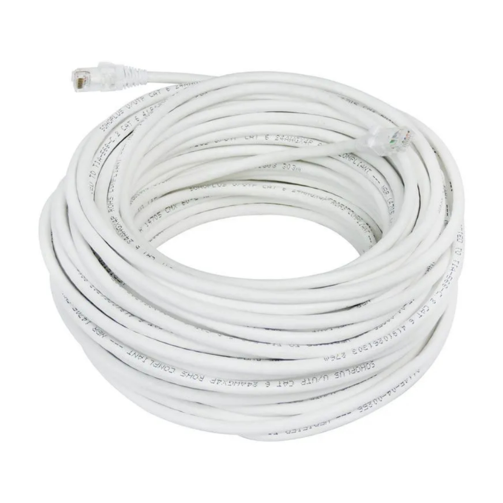 Cabo de Rede Rj45 70 Metros RJ45 Montado Internet Lan