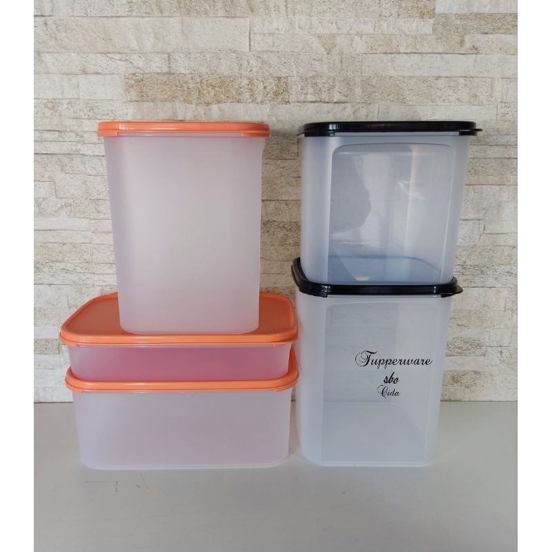 Potes ,modular para armazenar alimentos Tupperware | Shopee Brasil