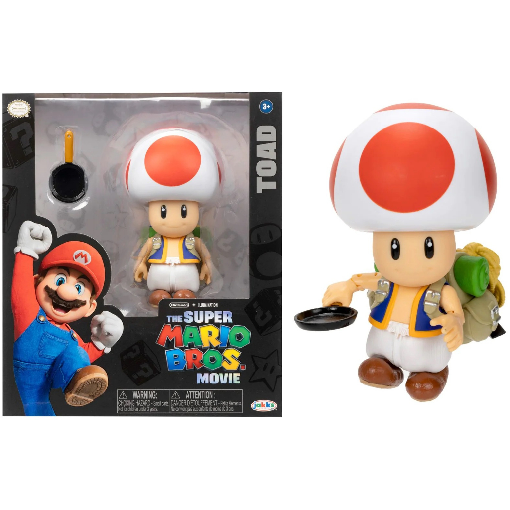 Mini-Figuras Super Mario Bros. O Filme em Blocos de Interrogação