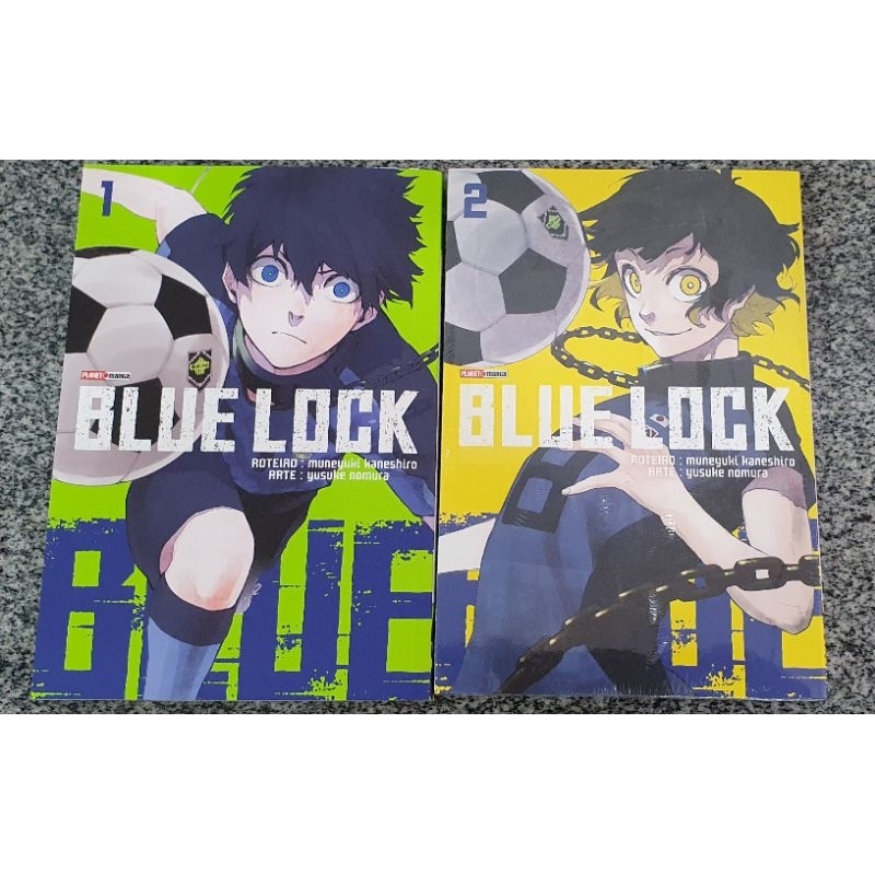 Mangá Blue Lock 1 e 2. | Shopee Brasil