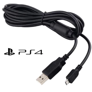 Cabo Carregador Controle Ps4 playstation 4 Play 4 Com Filtro V8 Micro Usb Carregamento Rápido.mede 1.80cm .caixa azul