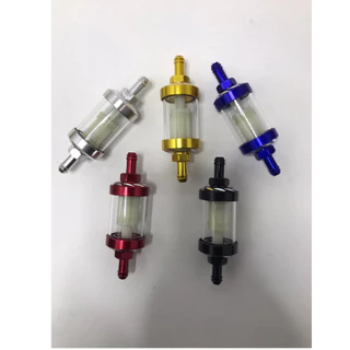 Filtro Combustível Gasolina Lavável Moto Esportivo Alumínio