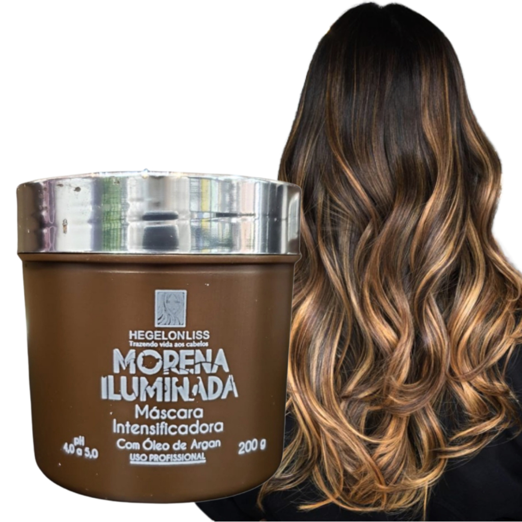 Mascara Matizadora Morena Iluminada 200g Envio Imediato | Shopee Brasil