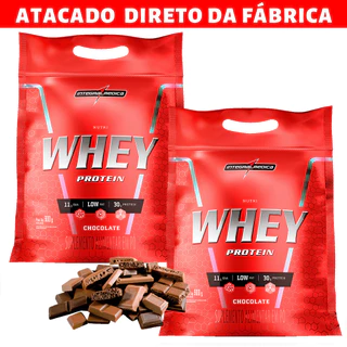 Kit 2x Nutri Whey Protein Integralmédica 900g