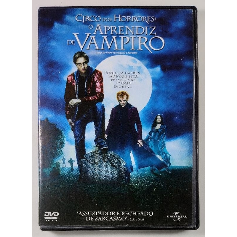DVD Circo dos Horrores: O Aprendiz de Vampiro (original) | Shopee Brasil