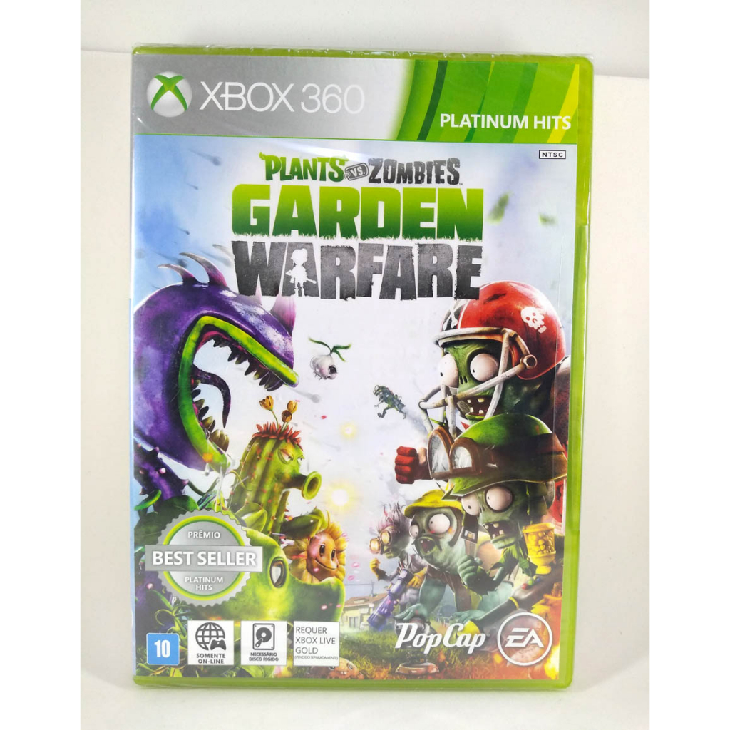 Jogo Plants Vs Zombies Xbox 360 usado original