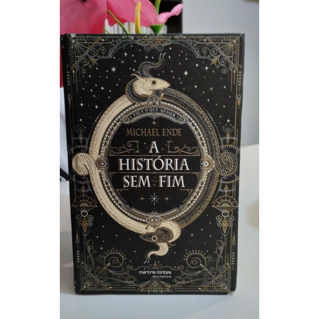 A História Sem Fim - Michael Ende - EDIÇÃO DE CAPA DURA - Usado ...