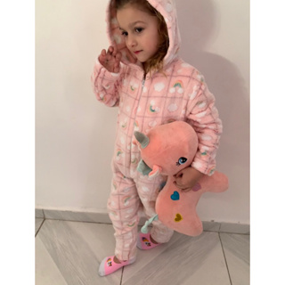 Pijama Fleece Infantil em Oferta