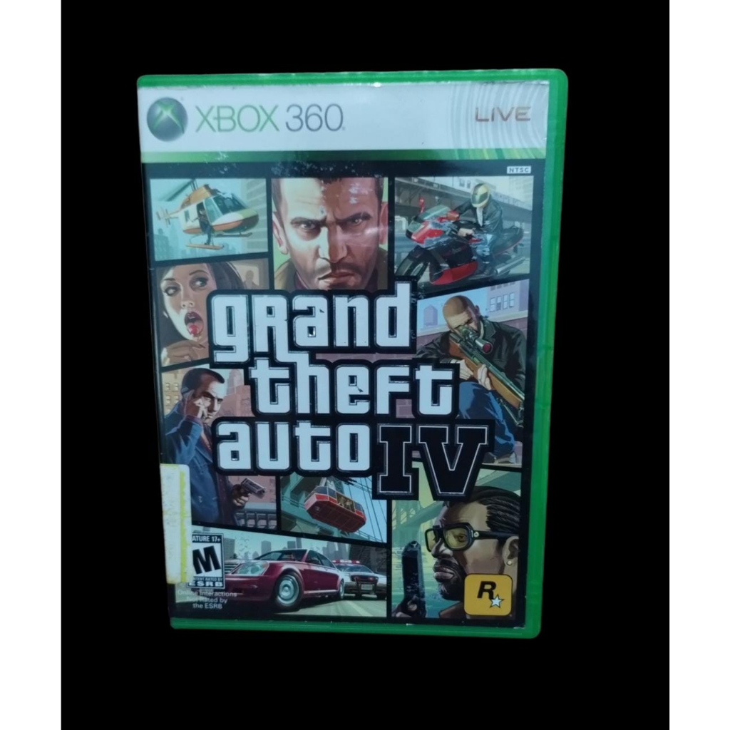 GTA IV (Grand Theft Auto) - XBOX 360 (USADO)