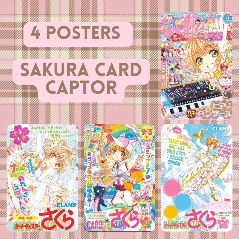 Box Dvd Sakura Card Captor + Sakura Clear Card + Filme + Ova