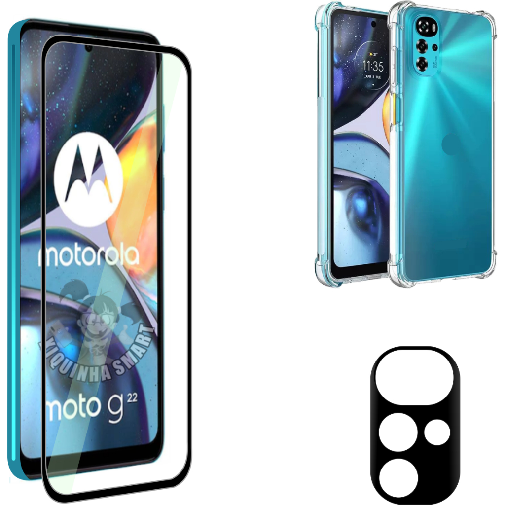 Películas 3d Vidro Película Da Câmera Capinha Case Motorola Moto