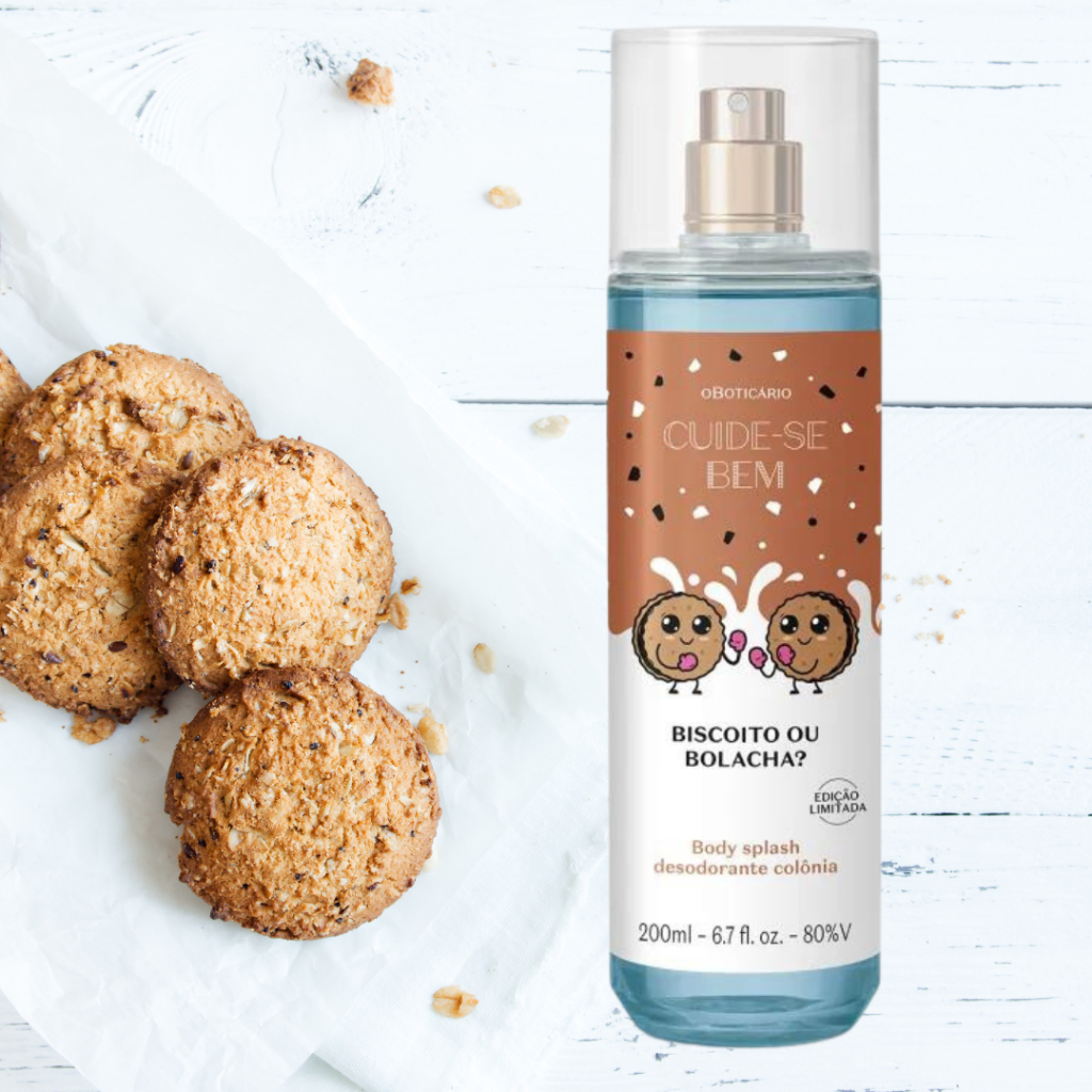 Body Splash biscoito ou bolacha cuide-se Bem o Boticário 200ml