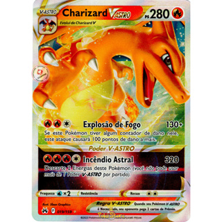 Carta Pokemon Charizard V Português 19/189 Card Original Copag