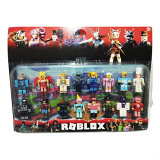 Conjunto Boneco De Ação Roblox - Miniatura Pacote Figuras Robô Blox