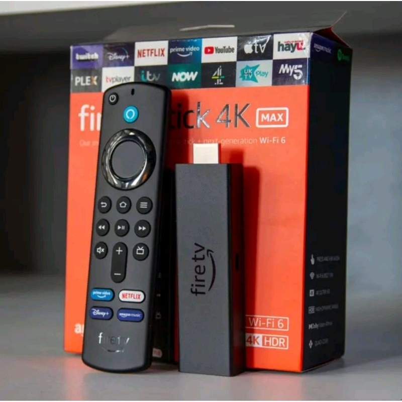 Amazon Fire TV Stick 4K Max wifi 6 | Shopee Brasil