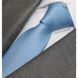 Gravata Azul Serenity Slim Gr331