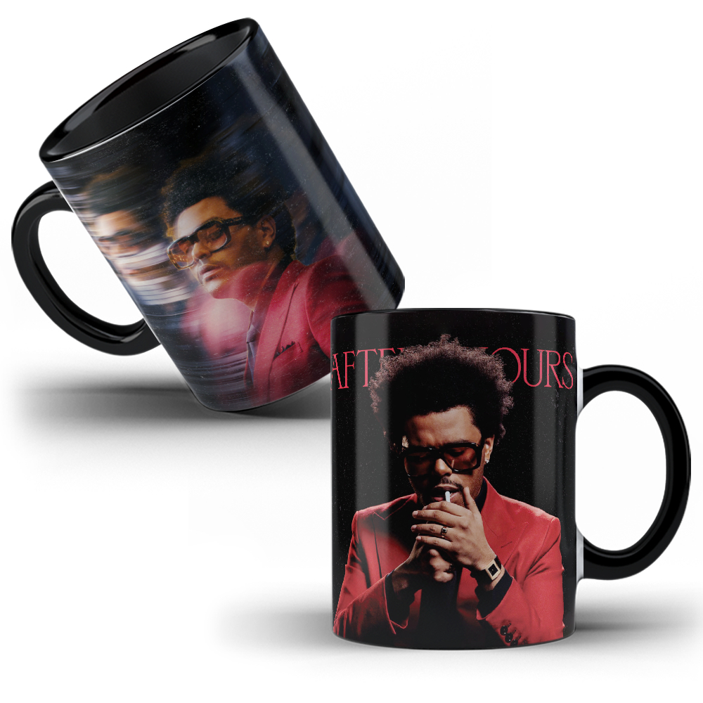 Caneca de Porcelana The Weeknd Fotos After Hours
