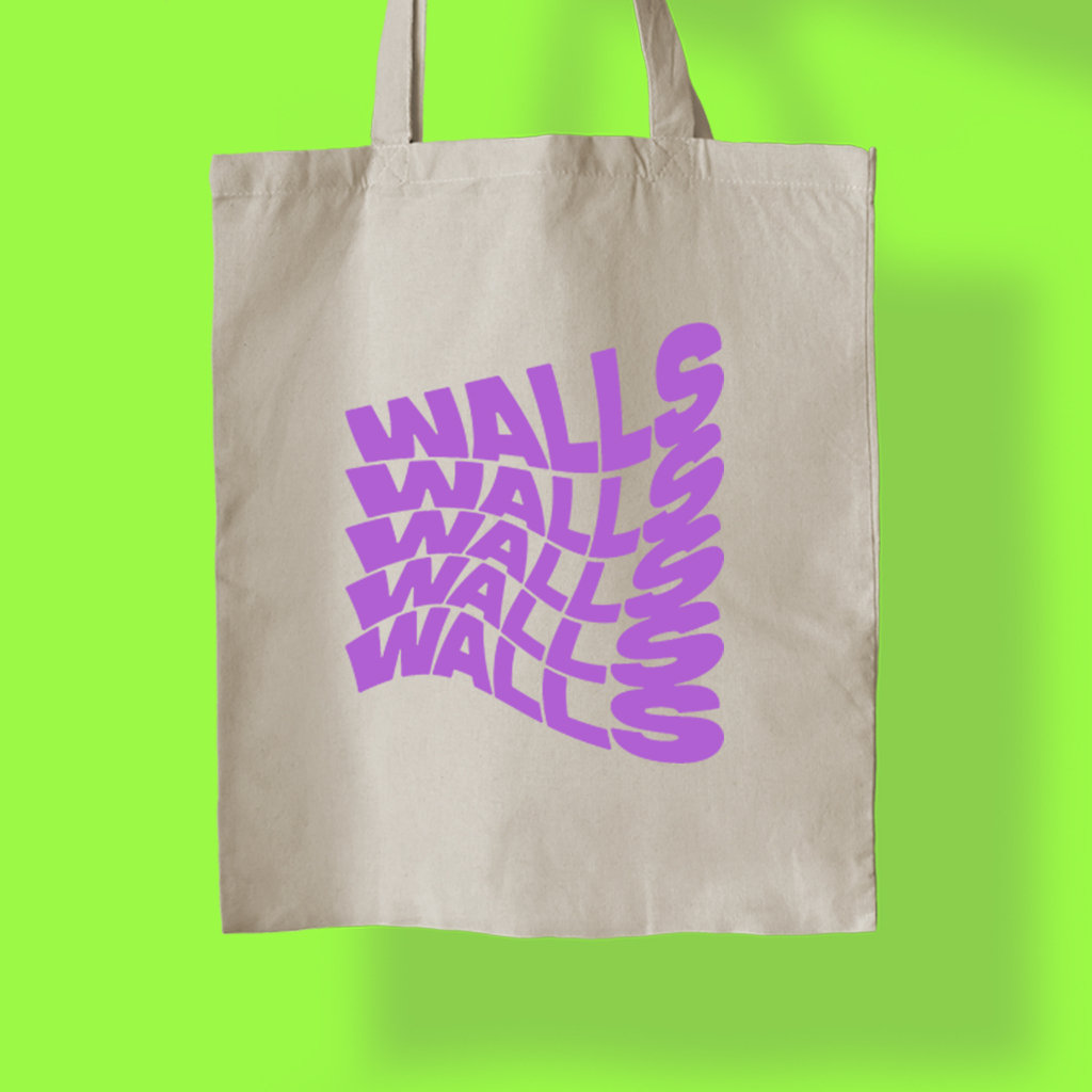 Bolsa Sacola Ecobag "Walls" Louis Tomlinson 30x35