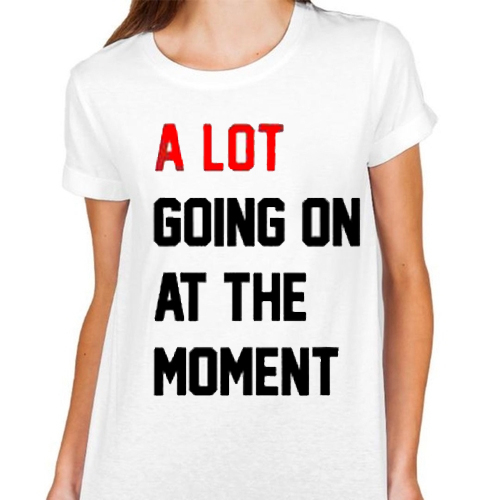 Camiseta Taylor Swift A Lot Going On At The Moment