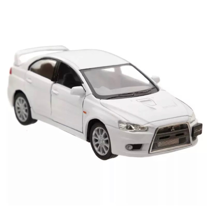 Miniatura Carrinho Coleção Lancer Evolution X Escala 1/36