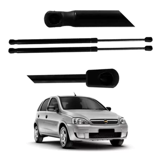 Par Amortecedor Porta Malas Traseira Para GM Chevrolet Corsa Hatch 2002 Em Diante