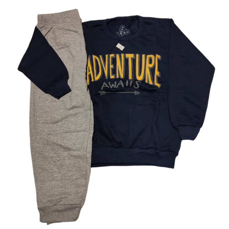 Conjunto Moleton Infantil Kit com 04 Peças Masculino/Feminino Inverno ...