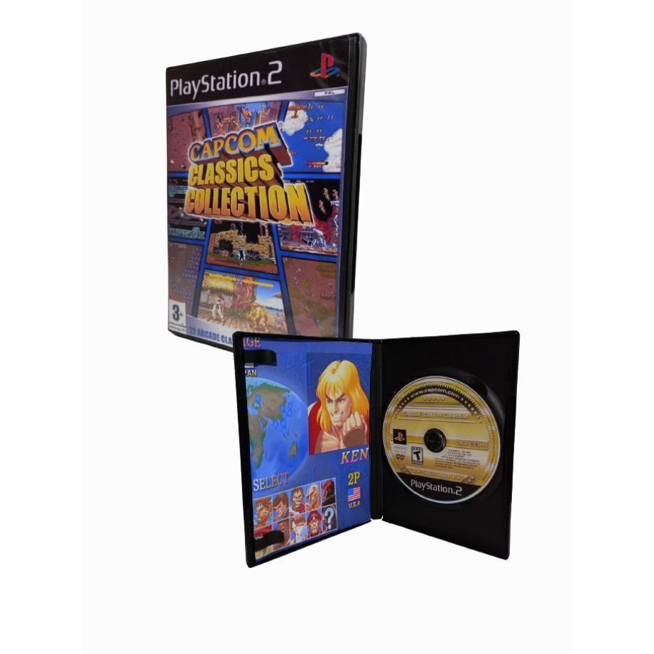 Capcom Classics Collection Ps2 (patch) | Shopee Brasil
