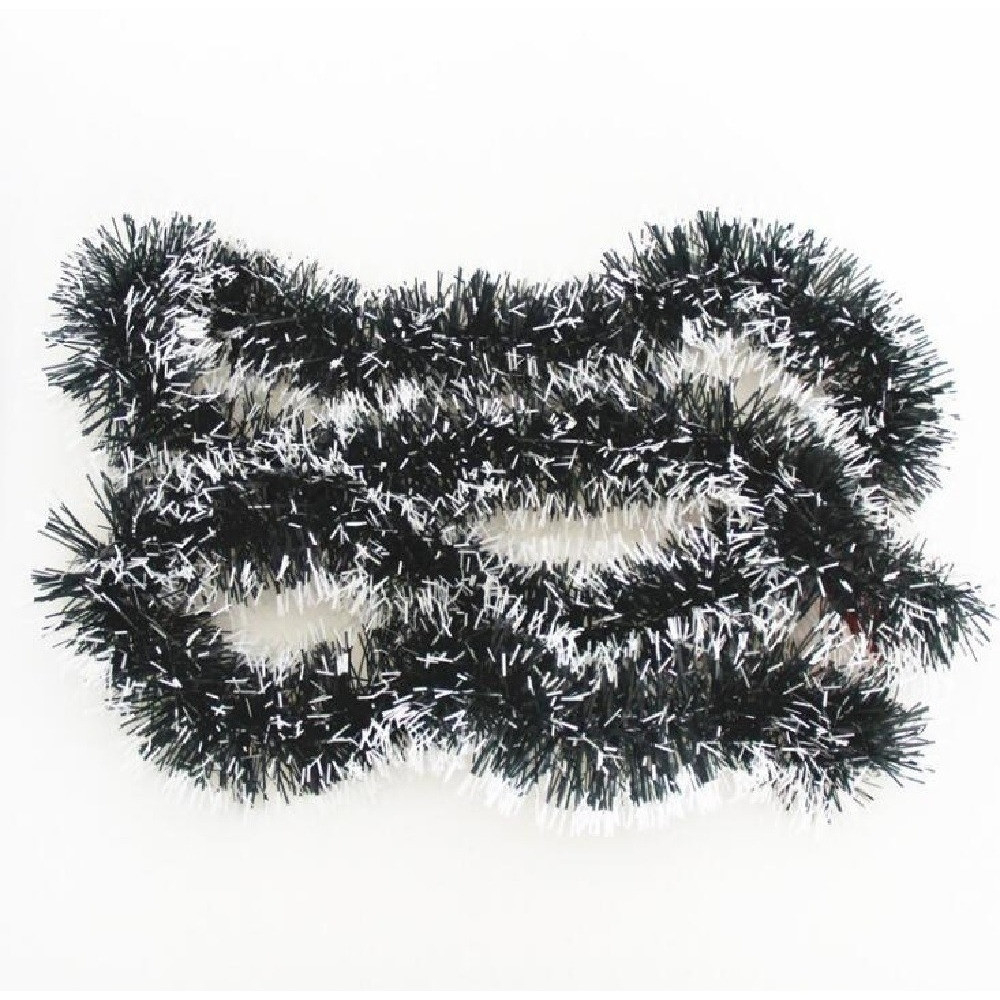 Festão Verde Nevado 2m x 9cm Decoração Árvore Natal