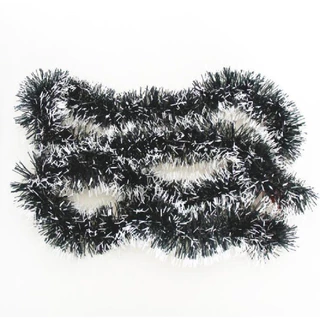 Festão Verde Nevado 2m x 9cm Decoração Árvore Natal