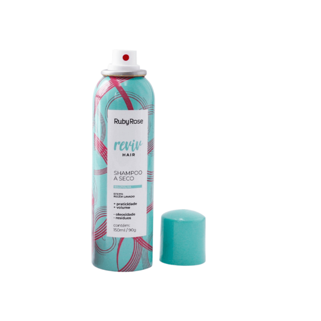 Shampoo a seco Ruby Rose Reviv Hair Efeito Recem Lavado 150ml | Shopee ...