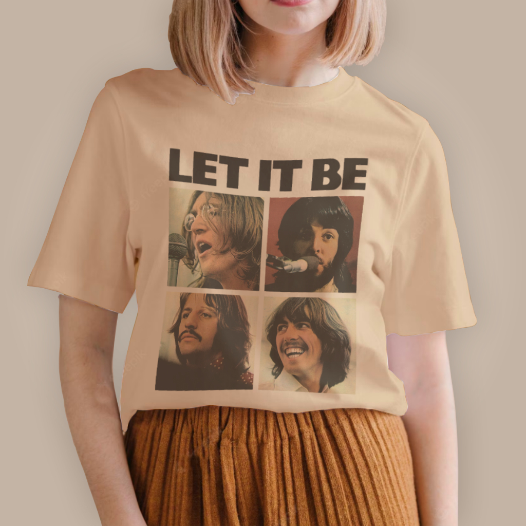 Camiseta VINTAGE The Beatles Let It Be B1059