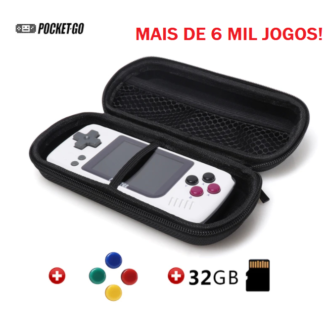 Console portátil retro Bittboy PocketGo 32GB - Escorrega o Preço