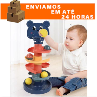 Brinquedos Infantil Pista Brinquedo bebê Torre