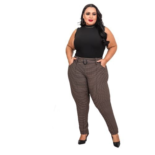 CAPRI PLUS SIZE JEANS PUIDA SENSUAL MEIA CANELA VERÃO