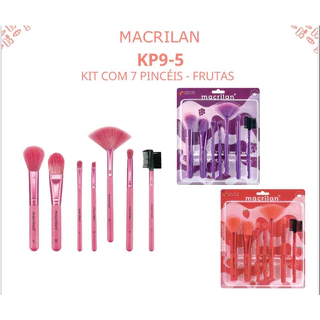 Kit com 7 Pincéis Fruta KP9-5 - Macrilan