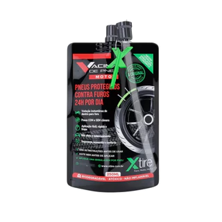 Vacina Blindagem Anti Furo Selante Pneu Moto Xtire 250ml