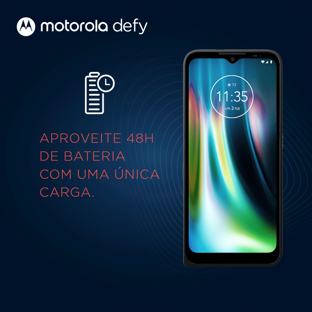 Smartphone Motorola Defy 4GB RAM 64GB 6,5'' | Shopee Brasil