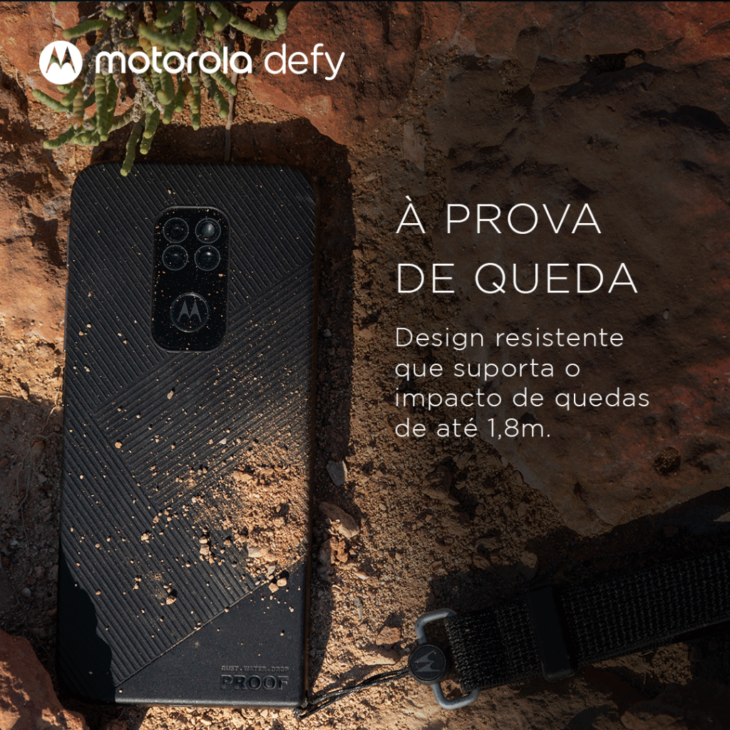 Smartphone Motorola Defy 4GB RAM 64GB 6,5'' | Shopee Brasil