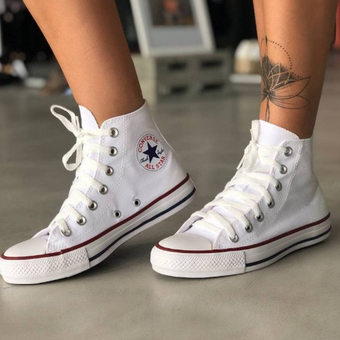 Converse cano hot sale alto masculino