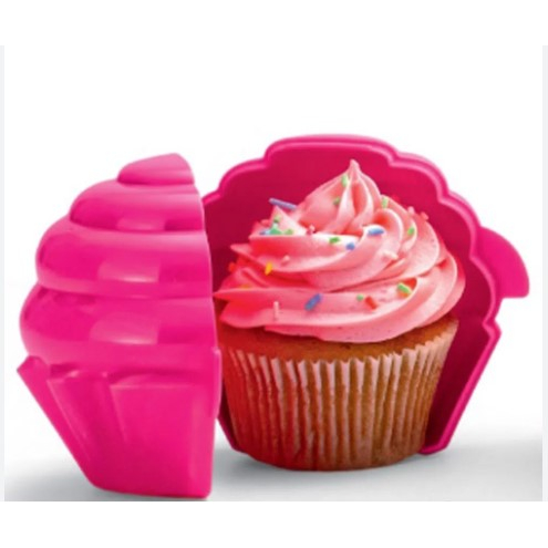 Tupperware Cupcake Rosa