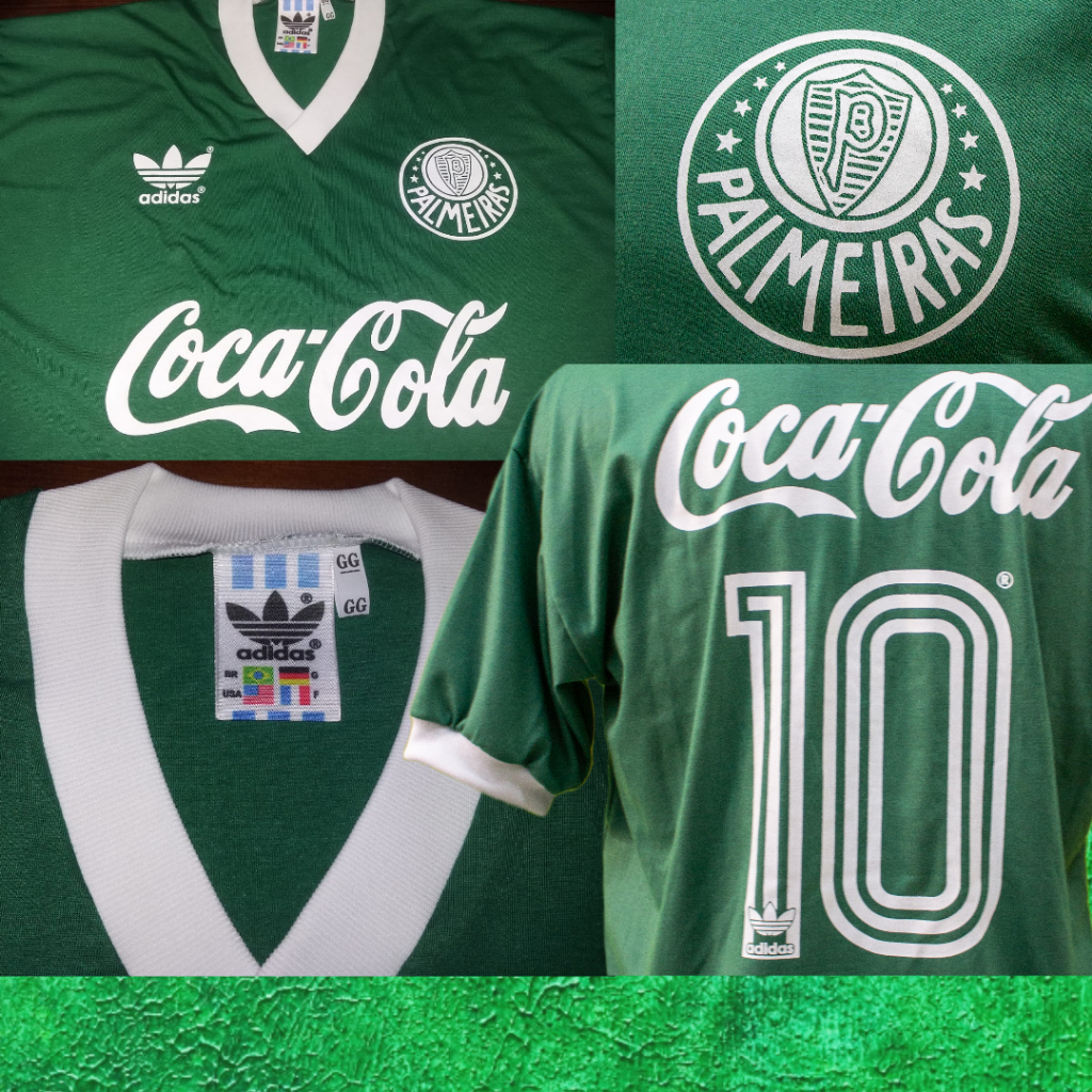 Camisa palmeiras retro coca 2024 cola